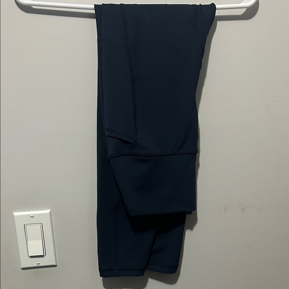 Navy Blue Athletic Leggings